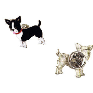Karikatür köpek koleksiyonu broş Corgi Bulldog Pet yaka ceket kazak rozet amblem köpek Pin ile pişirme - Product Image 5
