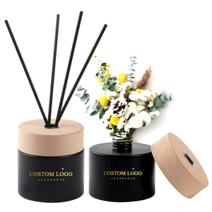 Nắp Gỗ Sang Trọng Trống Rỗng Trong Nhà Màu Chai Khuếch Tán Hương Thơm Chai Thủy Tinh - Product Image 1