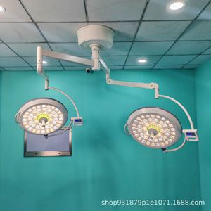 Lámpara quirúrgica sin sombras de 150W LED, montada en el techo del quirófano, con certificación CE, para odontología veterinaria y medicina estética. - Product Image 3