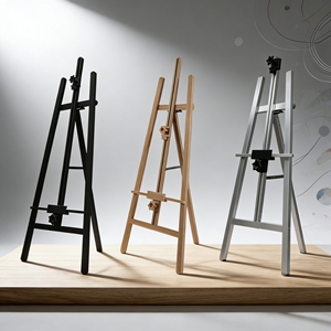 Chevalet en aluminium fiable avec pieds antidérapants <span class=keywords><strong>pour</strong></span> une visibilité claire dans les zones commerciales à fort trafic - Product Image 1
