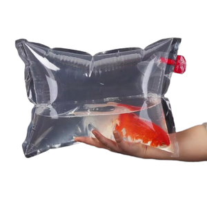 Siervistransportoplossing Verdikte Pe Plastic Levende Viszakken Met Zuurstof Opgeblazen Voor Effectieve Levende Visverpakkingen - Product Image 2