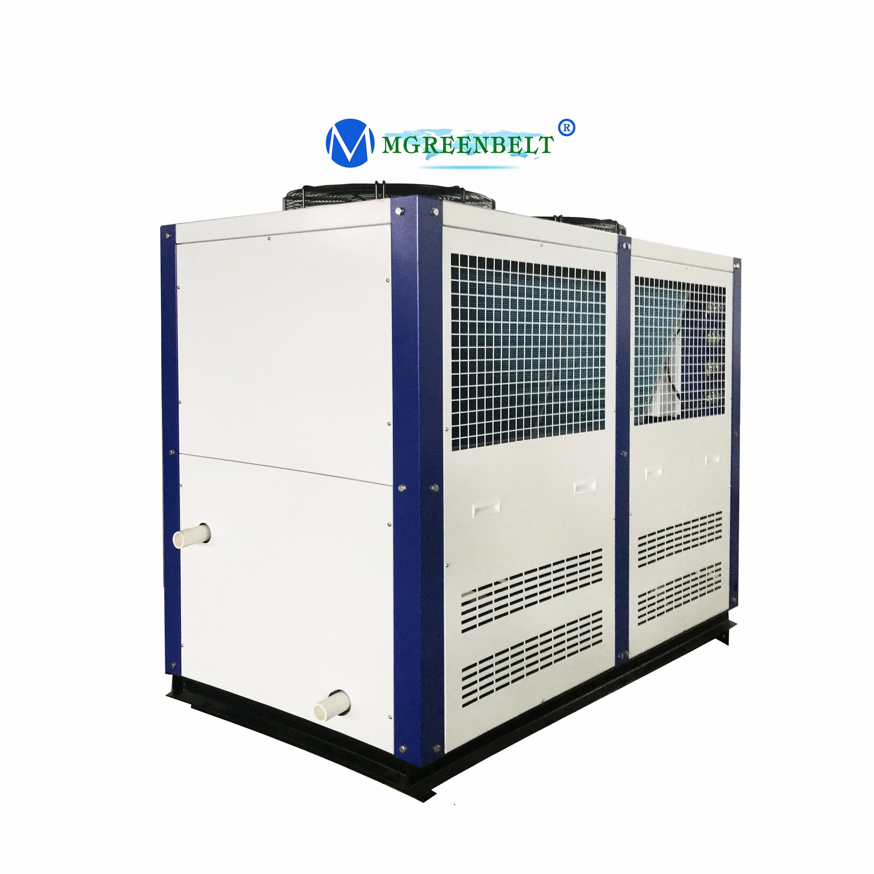 Sistema de refrigeración por agua portátil, Enfriador de agua industrial refrigerado por aire de 20 toneladas