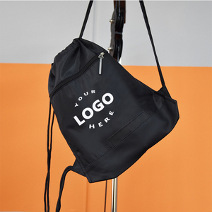 Không thấm nước dày 420D Oxford vải phòng tập thể dục thể thao Thăng Hoa Dây Kéo Ba lô biểu tượng tùy chỉnh vẽ chuỗi Túi với dây kéo túi - Product Image 2