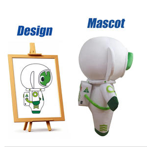 Tùy Chỉnh Chuyên Nghiệp Động Vật Voi Linh Vật Trang Phục Dành Cho Người Lớn Phim Hoạt Hình Nhân Vật Hình Ảnh Trang Phục Cho Quảng Cáo - Product Image 2