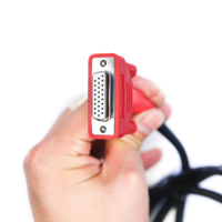 Cable de Diagnóstico Principal de 12V para MaxiSys 908, Adaptador OBD2 de 16 Pines y 3 Filas para MS905/908S, para Diagnóstico Completo del Sistema VCI V2.0