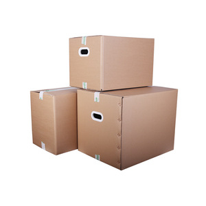 Scatola di Cartone Pieghevole Spessa per Logistica, Grande e Resistente con Maniglie, per Conservazione <span class=keywords><strong>Vestiti</strong></span> e Traslochi - Product Image 1