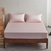 Ensembles de draps et taies d'oreiller en bambou | 100% bambou naturel, antibactérien | Pack familial avec taille double