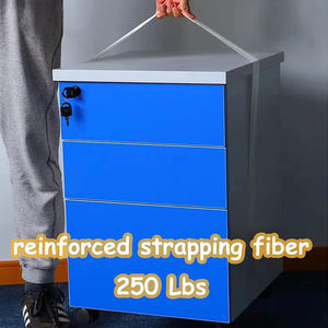 Cinta de Filamento de Fibra de Vidrio de una Sola Cara Personalizada de Fábrica, Cinta de Embalaje de Cartón Reforzada con Fibra Unidireccional - Product Image 2