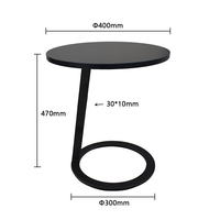 Table basse en bois et métal rustique industriel, design minimaliste, meubles de maison - Table basse directe d'usine