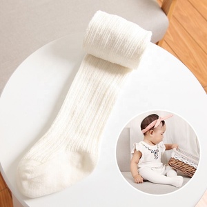 Tùy Chỉnh Bé Dễ Thương Đầy Màu Sắc Vớ Đan Cotton Trẻ Em Bít Tất Dễ Thương Màu Hồng Trắng Nén Vớ Bé - Product Image 3