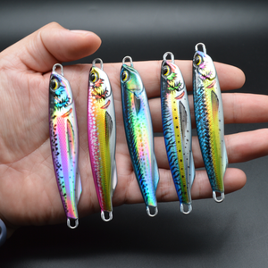 Buena Calidad 30g <span class=keywords><strong>DUO</strong></span> 3D impresión Metal Jig hundimiento rápido señuelo fundición Jigging plomo pescado mar pesca luminoso Jigs cebo duro - Product Image 2