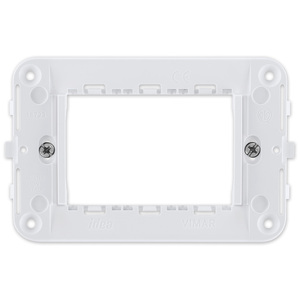 Vimar Idea Wall <b>Switch</b> <b>Plate</b> 11.8 Cm White With Screws - Product Image 1