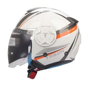 665 New Design Top Quality open face helmet for motorcycle ECE22.06