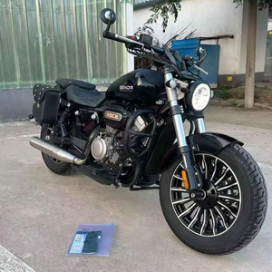 Motocicleta Cruiser Retro ROCK300 de Primera Calidad, con Luces LED Completas, Ahorro de Combustible y Potente Transmisión por Correa, Silenciosa, Disfruta de una Conducción Suave - Product Image 1