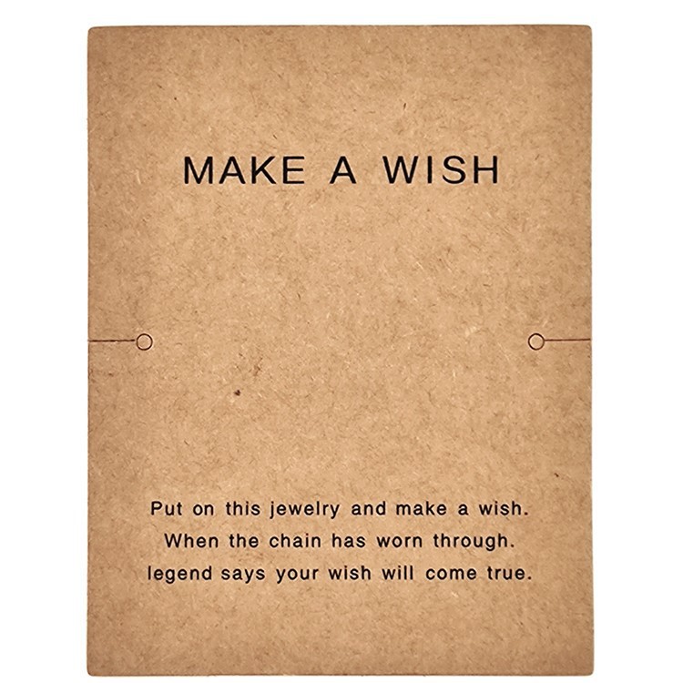 Make a wish Brown