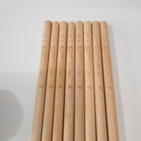 Máquina de grabado de marcado de palillos de madera de bambú láser Co2 para personalización