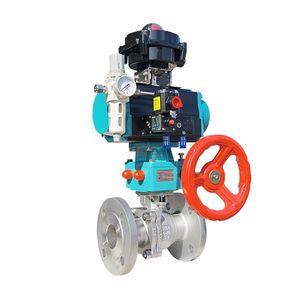 Vendita diretta flangia durevole in acciaio inossidabile ANSI 150LB 304 316 WCB JIS 10K-20K PN16 volantino attuatore pneumatico sfera flangiata <span class=keywords><strong>Val</strong></span> - Product Image 6