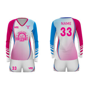 Женский волейбольный трикотаж с длинным рукавом - Product Image 2