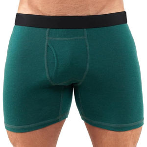 Boxers pour homme CELINNE 100% laine mérinos, entrejambe ouvert, élasthanne, performance extensible, séchage rapide. - Product Image 1