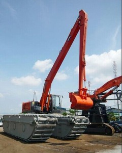 Tipo pesante braccio lungo di portata dell'escavatore per l'escavatore 30Ton con la lunghezza dell'asta di 20-25 metri su misura della tuta per tutti i tipi di lavori - Product Image 4