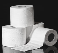 Machine de rembobinage de papier toilette en rouleaux jumbo entièrement automatique avec gaufrage et perforation, machine à fabriquer du papier toilette