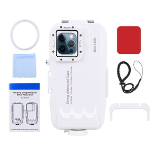 Funda impermeable IPX8 para teléfono móvil, 40 metros, natación subacuática, baño de mano, buceo, 12 Mini <span class=keywords><strong>iPhone</strong></span> <span class=keywords><strong>13</strong></span> Pro Max - Product Image 3