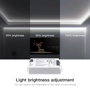 Controlador LED Zigbee 3.0 WiFi, PWN DIM CCT RGB RGBW RGBCCT, Puente para Tiras LED, Gateway de Modo Dual Tuya, Smart Things, DC5V-24V - Product Image 5