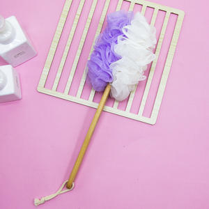 Offre Spéciale exfolier corps Long manche en bois dos douche épurateur <span class=keywords><strong>Ultra</strong></span> doux Double couleurs <span class=keywords><strong>bain</strong></span> éponge douche brosse - Product Image 4