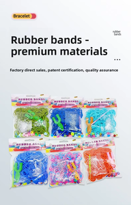 <span class=keywords><strong>Élastique</strong></span>s colorés arc-en-ciel <span class=keywords><strong>pour</strong></span> la fabrication de bracelets, looms bands, bandes <span class=keywords><strong>élastique</strong></span>s <span class=keywords><strong>pour</strong></span> loisirs créatifs, fournitures artisanales extensibles et durables <span class=keywords><strong>pour</strong></span> enfants - Product Image 2