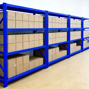 Étagères de garage réglables sans boulons, légères/moyennes charges, en acier laminé <span class=keywords><strong>à</strong></span> froid, revêtement poudré, empilables, pour <span class=keywords><strong>palettes</strong></span> - Product Image 4