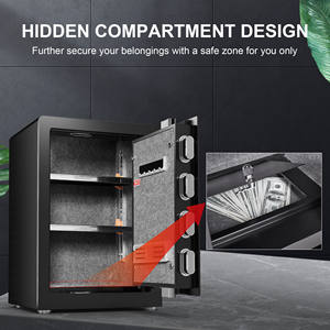 Coffre-fort de nouvelle conception avec serrure électronique à <span class=keywords><strong>code</strong></span> et empreinte digitale, à une seule porte, pour usage domestique - Product Image 4