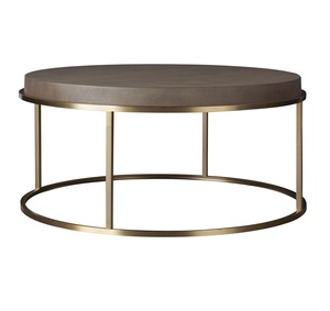 โบราณเสร็จไม้และโลหะโต๊ะกาแฟห้องนั่งเล่นสำนักงานผู้ผลิตและส่งออก - Product Image 1