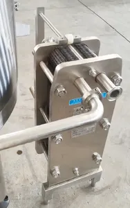 2024 Hot Selling Direct Fire Heating 300lt SUS 304 Beer Mashing Brewhouse For Bar Homebrew