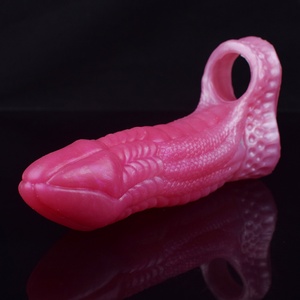 Fundas para Pene con Diseño de Dragón, Populares en América, Extensor de Pene de Silicona Suave 7HC para Agrandar el Pene Masculino - Product Image 4