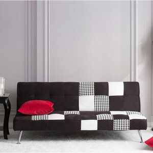 Canapé inclinable moderne et confortable <span class=keywords><strong>3</strong></span> <span class=keywords><strong>places</strong></span> pliable avec éclairage LED intégré pour hôtel, chambre, cinéma maison, salon - Product Image 1
