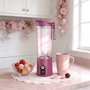 USB Rechargeable Portable Blender 6 Stainless Steel Blades BPA-Free for Smoothies Baby Food - Product Image 1