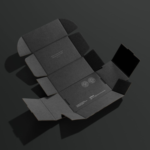Caja <span class=keywords><strong>de</strong></span> Cartón Corrugado Negra <span class=keywords><strong>de</strong></span> Lujo Ecológica, Plegable, para Regalos <span class=keywords><strong>de</strong></span> Pequeñas Empresas, Suscripciones, Envíos por Correo, Caja <span class=keywords><strong>de</strong></span> Avión - Product Image 2