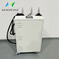 Eficaz equipo de tratamiento de superficie de Plasma con 3 pistolas pulverizadoras para detener la carpeta de división de bordes de cartón maquinaria de goma plástica