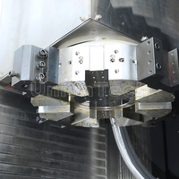 Mesin Bubut Vertikal CNC Presisi Tinggi dengan Sistem FANUC 0i-TF