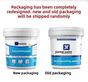 <span class=keywords><strong>Peinture</strong></span> convertissante de la rouille à base d'eau, agent antirouille sans ponçage pour toiture métallique en acier, revêtement anticorrosion, qualité industrielle - Product Image 1