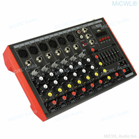 Table de Mixage YAMAHA MG8 8 Canaux DJ Karaoké Studio, Console de Mixage, Carte Son USB, Alimentation Fantôme 48V, Égaliseur 7 Bandes