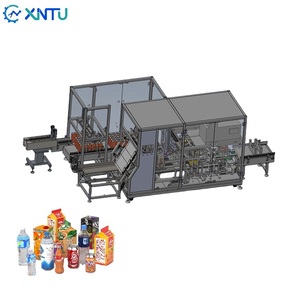 Machine d'emballage de caisses One Piece Case Packer Wraparound Tray Packer pour boîtes, bouteilles <span class=keywords><strong>Tetra</strong></span> Pack - Product Image 1