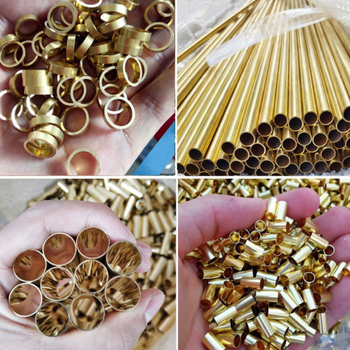 ASTM 70/30 CuZn37 CuZn40 Brass Pipe / Brass Tube