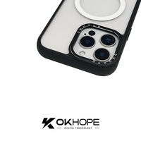 Nouveau design 3m panneau arrière remplaçable clair magnétique un en deux dur PC annonce souple TPU Anti jaune coques de téléphone pour iphone 16