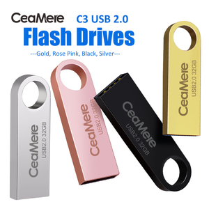 Clé USB Ceamere C3 Flashdisk Longue en Métal USB 2.0 – Clés USB 2 Go, 4 Go, 8 Go, 16 Go, 32 Go, 64 Go, 128 Go - Product Image 1