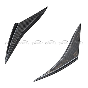 Pour Chevrolet Corvette C7 2014-2018, ailerons avant en fibre de carbone, séparateurs de pare-chocs, spoiler, accessoires de tuning automobile - Product Image 5