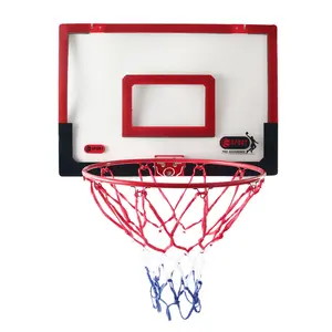 Aro de basquete portátil personalizado de fábrica para crianças, aro de basquete portátil montado na parede