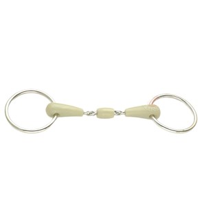 Museruola per Cavalli in Acciaio Inossidabile 135mm Gusto Mela Forniture Equestri - Product Image 5