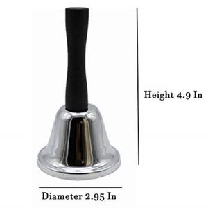 ผู้ผลิตผู้ผลิตละครเวทีเด็กเพลงเครื่องมือตรัสรู้รอบยั่งยืนผลิตภัณฑ์เหล็กระฆังมือ - Product Image 2