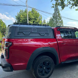 Toldo de Aluminio Impermeable y Antioxidante para Camioneta, Accesorio de <span class=keywords><strong>Camping</strong></span> para F150 <span class=keywords><strong>Dodge</strong></span> Ram 1500 5.7ft con Caja de Herramientas - Product Image 1